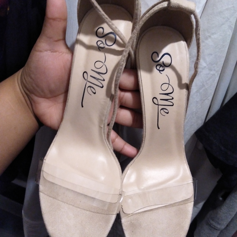 Heeled sandals